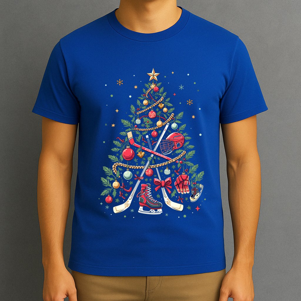 Holiday Hockey Gift T-Shirt
