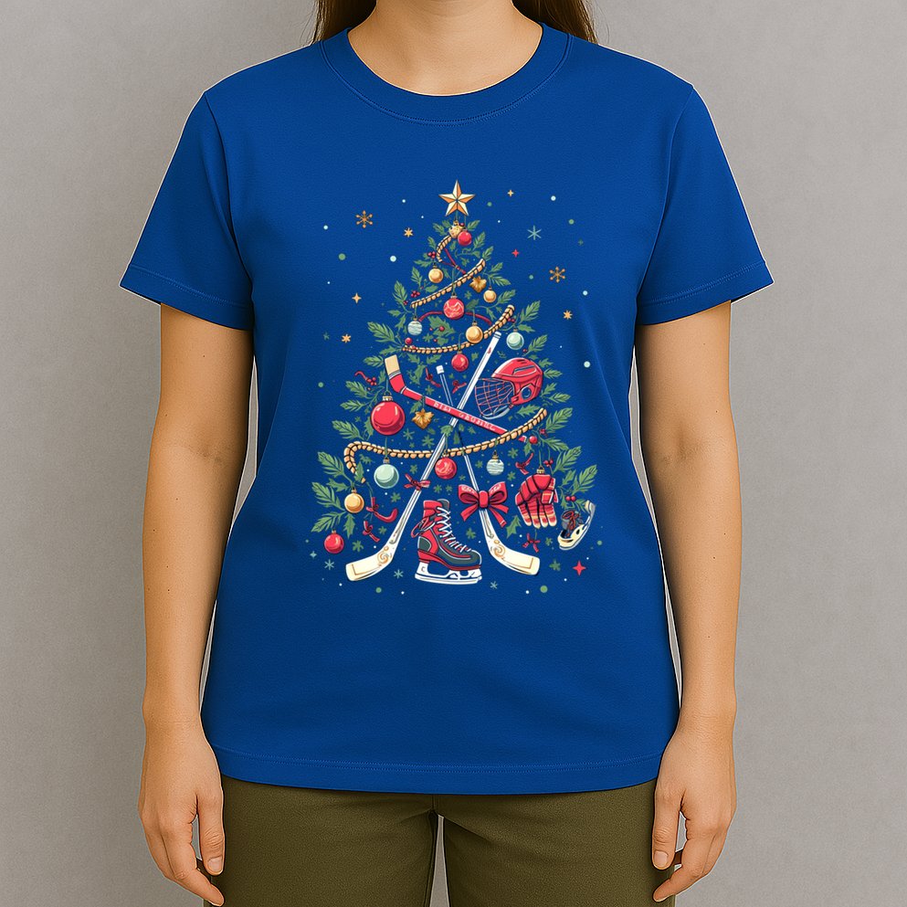 Holiday Hockey Gift T-Shirt