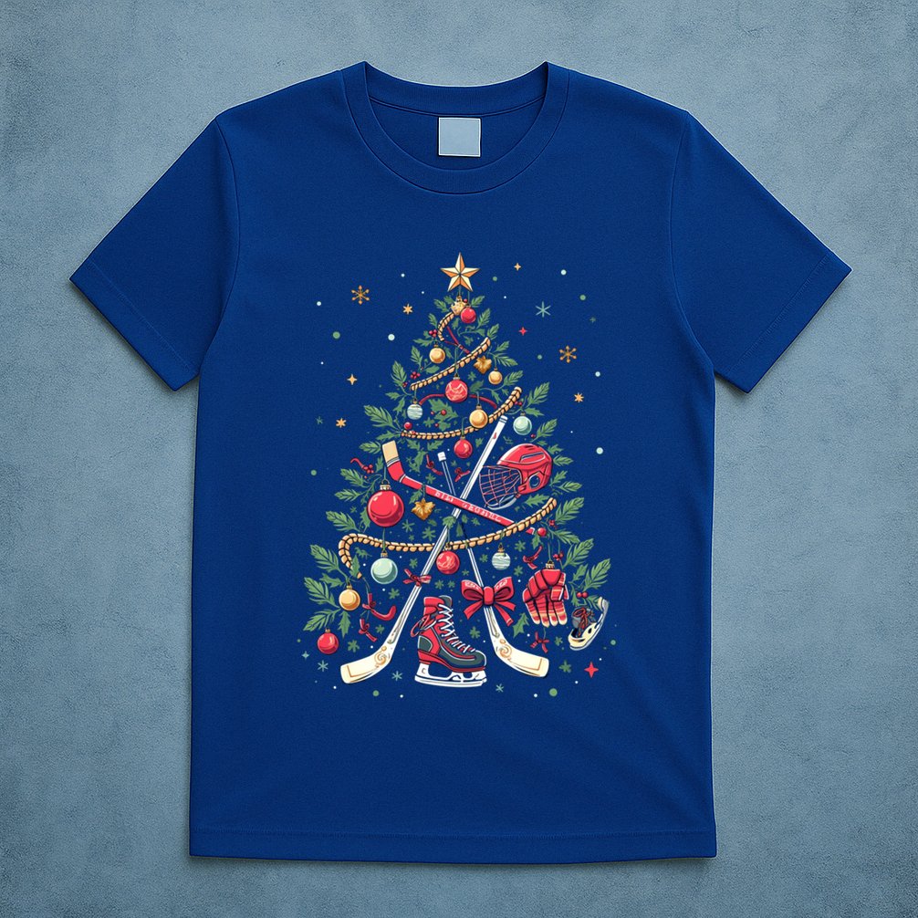 Holiday Hockey Gift T-Shirt