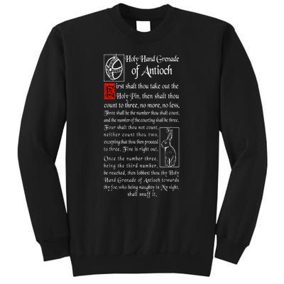 Holy Hand Grenade Of Antioch Sweatshirt