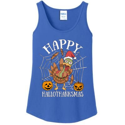 Happy Hallothanksmas Gift Ladies Essential Tank