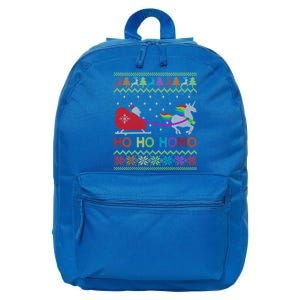 Hoho Homo Gay Christmas Gift Lgbt Pride Lgbtq Proud Ally 16 in Basic Backpack