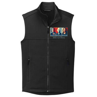 Hope Heal Grow Obama Joe Biden Kamala Harris 2024 Collective Smooth Fleece Vest