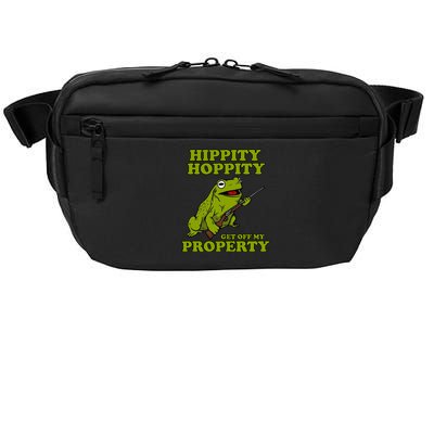 Hippity Hoppity Get Off My Property Frog Crossbody Pack