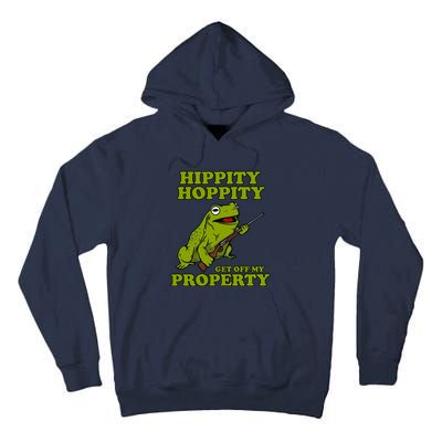 Hippity Hoppity Get Off My Property Frog Tall Hoodie