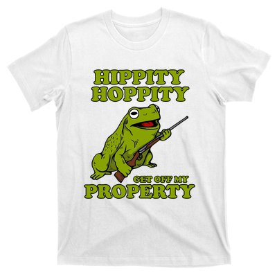 Hippity Hoppity Get Off My Property Frog T-Shirt