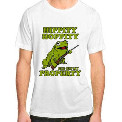 Hippity Hoppity Get Off My Property Frog Adult ChromaSoft Performance T-Shirt