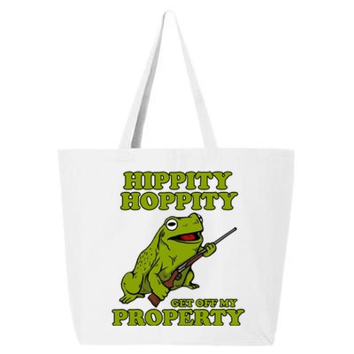 Hippity Hoppity Get Off My Property Frog 25L Jumbo Tote