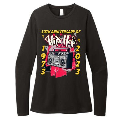 Hip Hop Graffiti Funny 50 Years Old Gift Womens CVC Long Sleeve Shirt