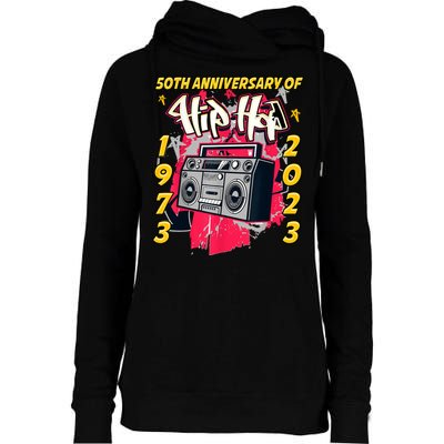 Hip Hop Graffiti Funny 50 Years Old Gift Womens Funnel Neck Pullover Hood