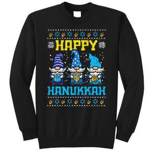 Happy Hanukkah Gnomes Ugly Chanukah Jewish Sweatshirt