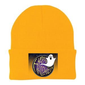 Happy Halloween Ghost Galaxy Knit Cap Winter Beanie