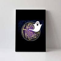 Happy Halloween Ghost Galaxy Canvas