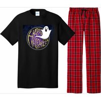 Happy Halloween Ghost Galaxy Pajama Set