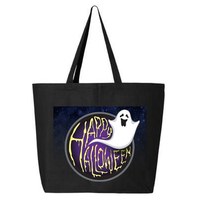 Happy Halloween Ghost Galaxy 25L Jumbo Tote