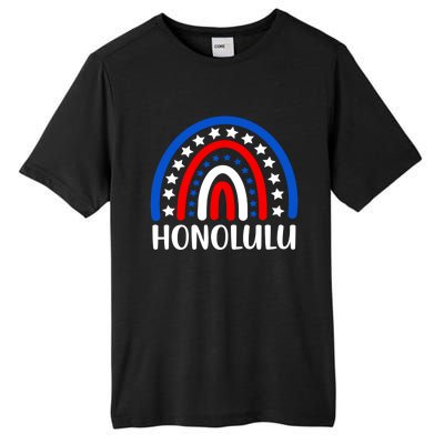 Honolulu Hawaii Gift I Love Honolulu Hawaii Usa Cool Gift Tall Fusion ChromaSoft Performance T-Shirt