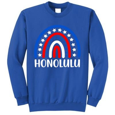 Honolulu Hawaii Gift I Love Honolulu Hawaii Usa Cool Gift Sweatshirt