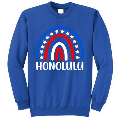 Honolulu Hawaii Gift I Love Honolulu Hawaii Usa Cool Gift Tall Sweatshirt