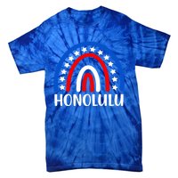 Honolulu Hawaii Gift I Love Honolulu Hawaii Usa Cool Gift Tie-Dye T-Shirt