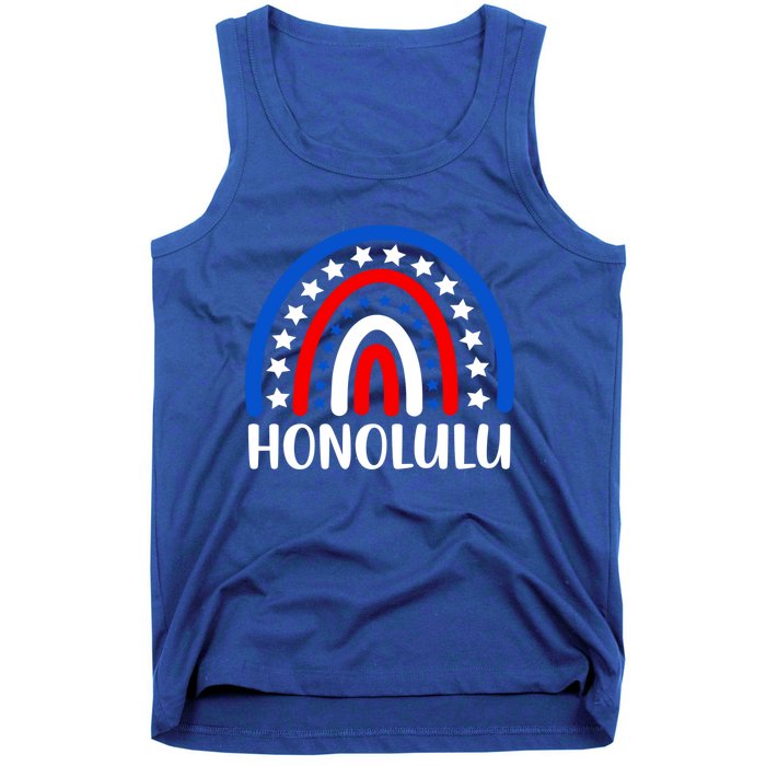 Honolulu Hawaii Gift I Love Honolulu Hawaii Usa Cool Gift Tank Top