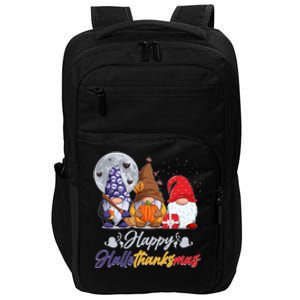 Happy Hallothanksmas Gnomes Impact Tech Backpack