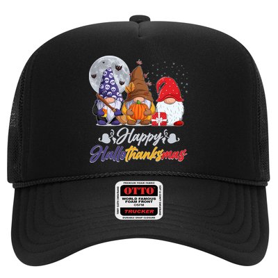 Happy Hallothanksmas Gnomes Trucker Hat
