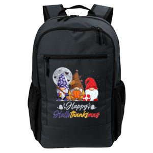 Happy Hallothanksmas Gnomes Daily Commute Backpack