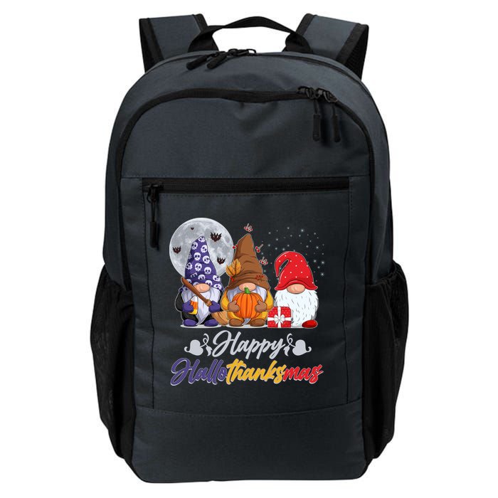 Happy Hallothanksmas Gnomes Backpack