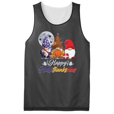 Happy Hallothanksmas Gnomes Mesh Reversible Basketball Jersey Tank