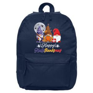 Happy Hallothanksmas Gnomes 16 in Basic Backpack