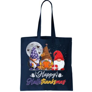 Happy Hallothanksmas Gnomes Tote Bag