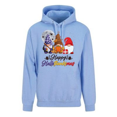 Happy Hallothanksmas Gnomes Unisex Surf Hoodie