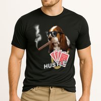 Hustle Hound Gambling Dog Tee Performance Shirt