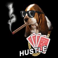 Hustle Hound Gambling Dog Tee Backpack