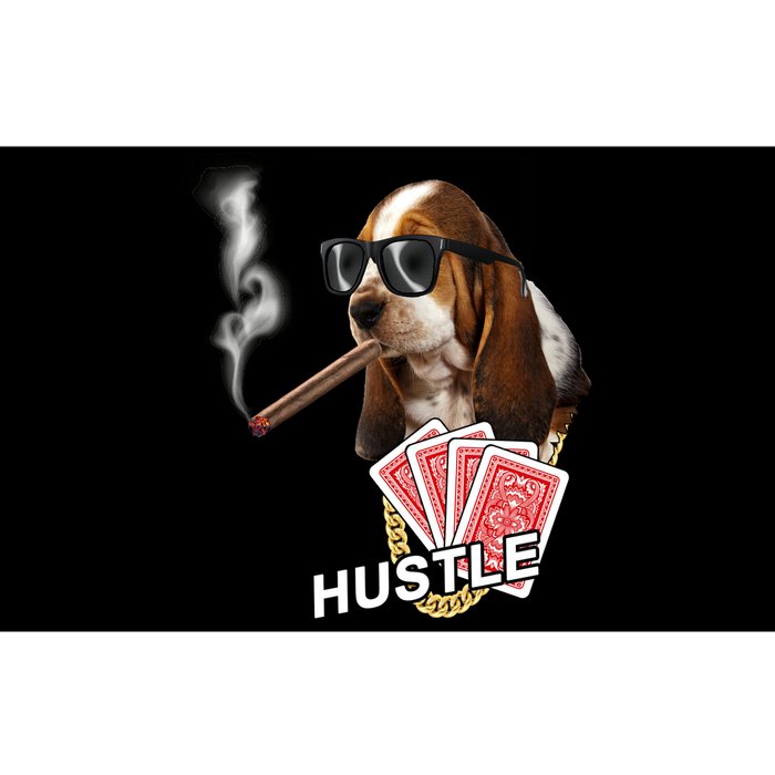 Hustle Hound Gambling Dog Tee Bumper Sticker