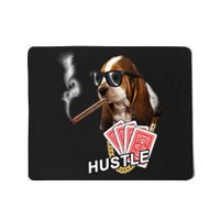 Hustle Hound Gambling Dog Tee Mousepad