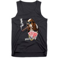 Hustle Hound Gambling Dog Tee Tank Top