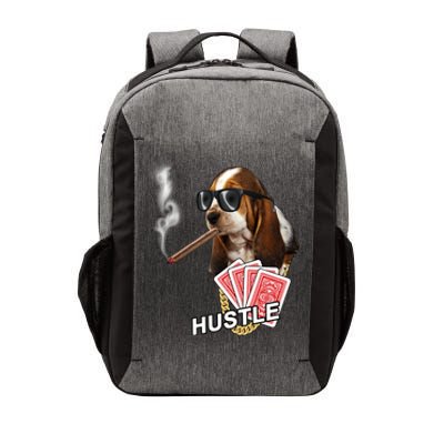 Hustle Hound Gambling Dog Tee Vector Backpack