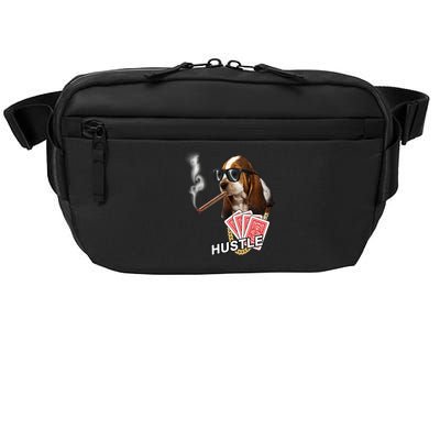 Hustle Hound Gambling Dog Tee Crossbody Pack