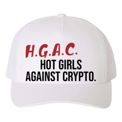 H.G.A.C. Hot Girls Against Crypto Yupoong Adult 5-Panel Trucker Hat