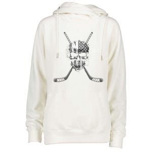 Hockey Hockey Gift Womens Funnel Neck Pullover Hood