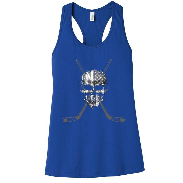 Hockey Hockey Gift Women's Racerback Tank