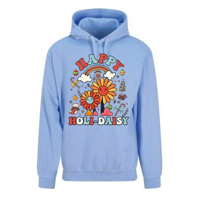 Happy Holimeaningful Giftdaisy Retro Retro Pink Christmas Daisy Retro Gift Unisex Surf Hoodie