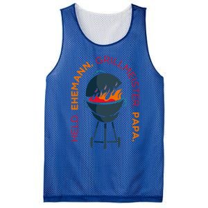 Hero Husband Grill Master Papa Family Father Gift Mesh Reversible Basketball Jersey Tank