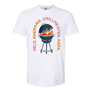 Hero Husband Grill Master Papa Family Father Gift Softstyle CVC T-Shirt