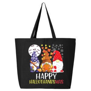 Happy Hallothanksmas Gnomes 25L Jumbo Tote