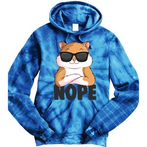 Hamster Hammy Girls Gift Tie Dye Hoodie