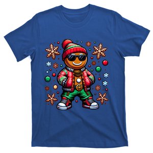 Hip Hop Gingerbread Man Xmas Funny Christmas T-Shirt