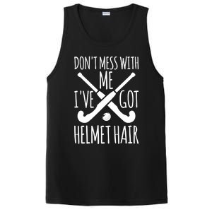 Helmet Hair Gift Field Hockey Goalie Funny Gift PosiCharge Competitor Tank