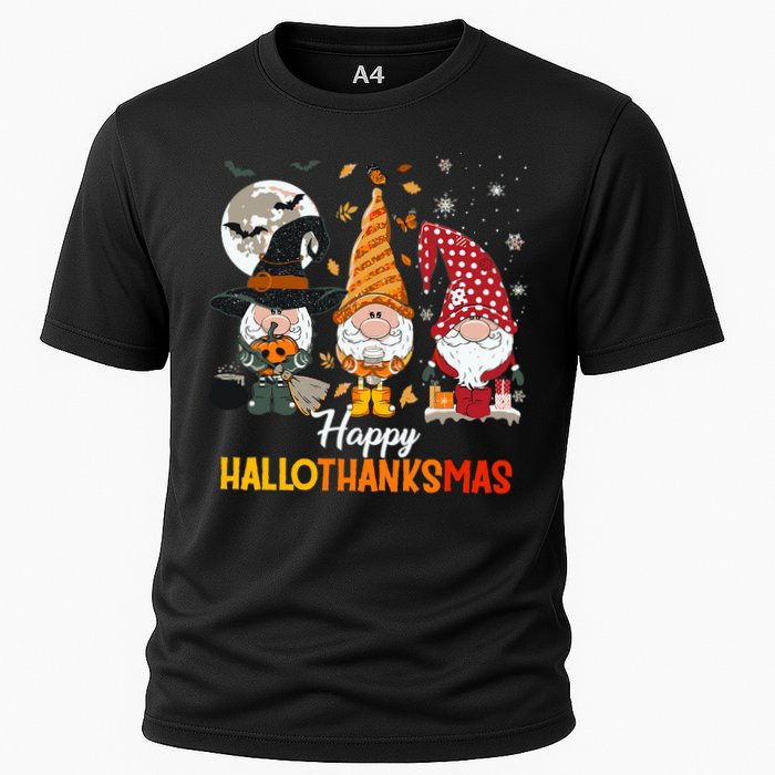 Happy Hallothanksmas Ghomes Cooling Performance Crew T-Shirt